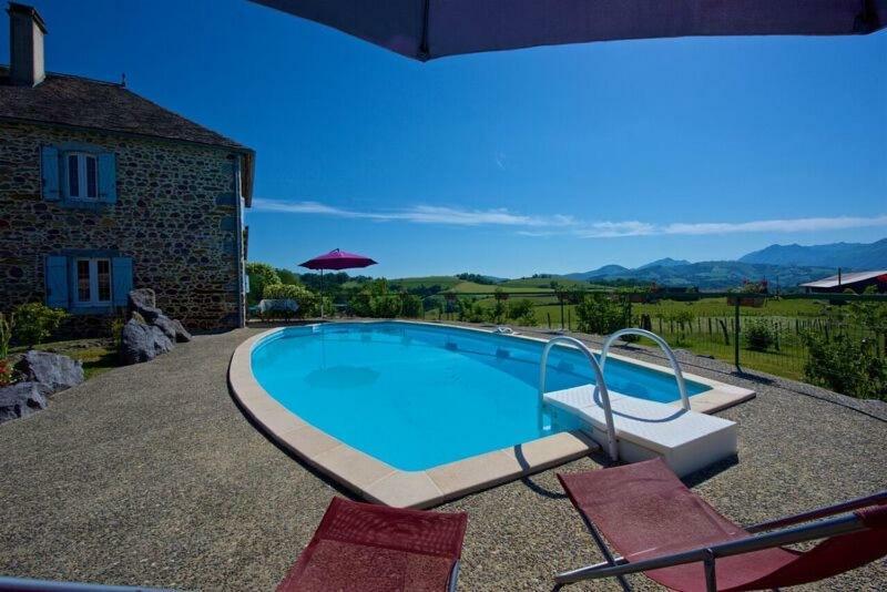 Mountain Vacances - Maison Rachou Lanne-en-Baretous Buitenkant foto